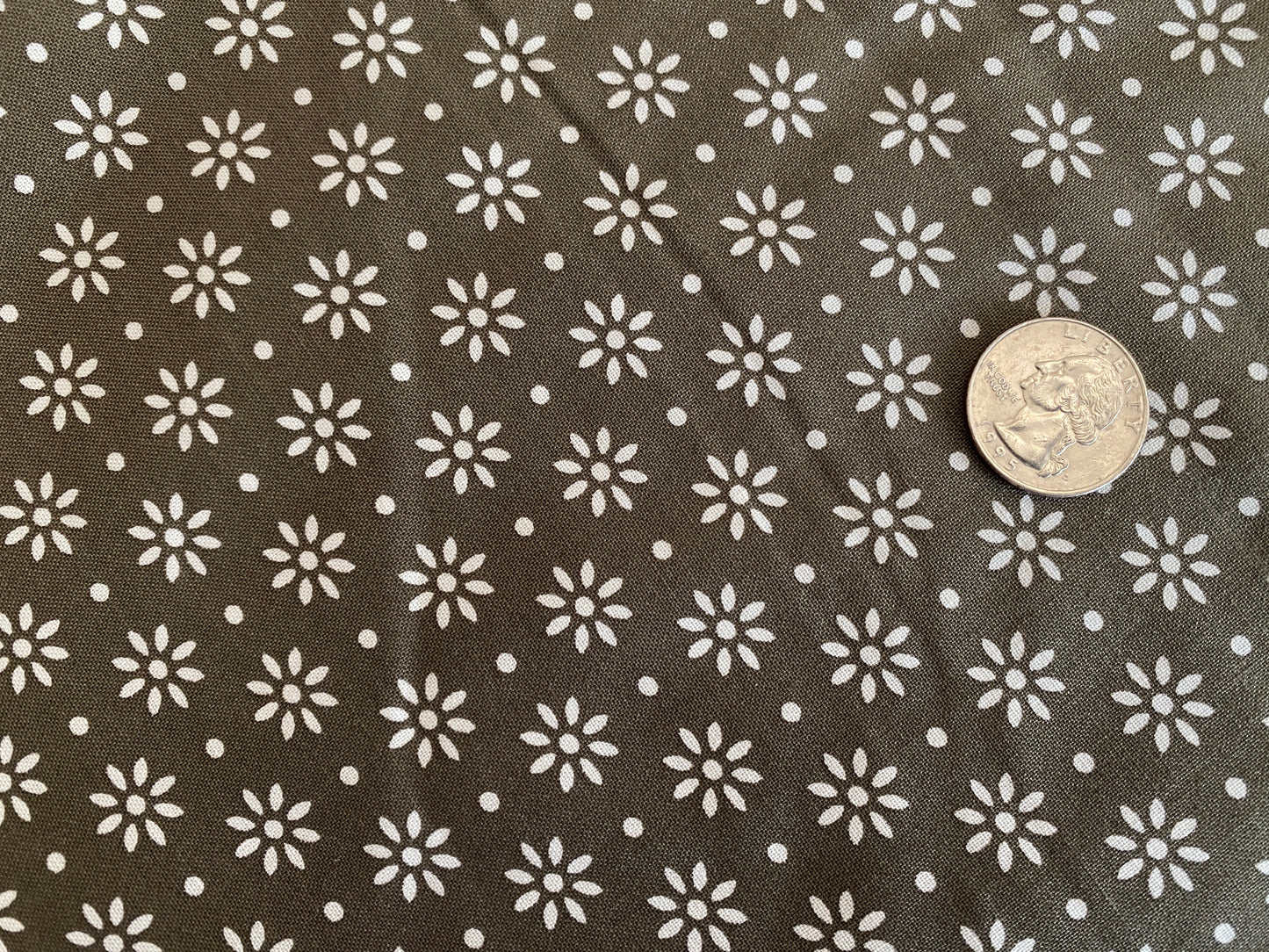 100% Cotton - Quilting Weight - Steampunk Boutis - Slate Gray