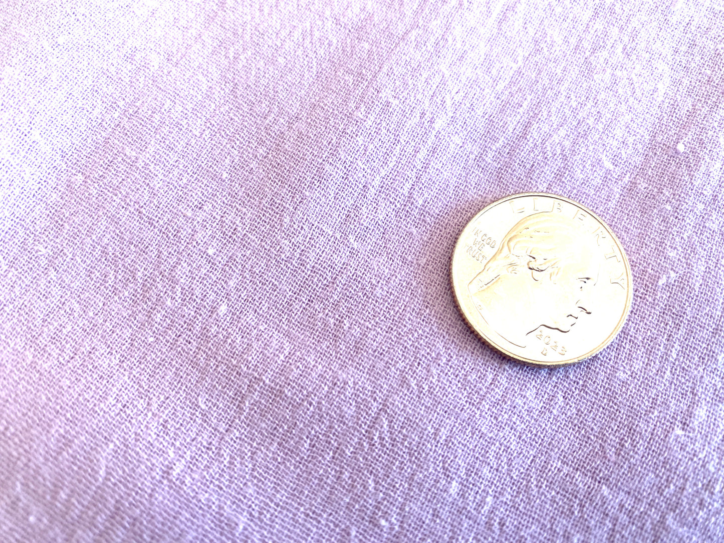 100% Cotton Bubble Gauze - Lilac Pearl