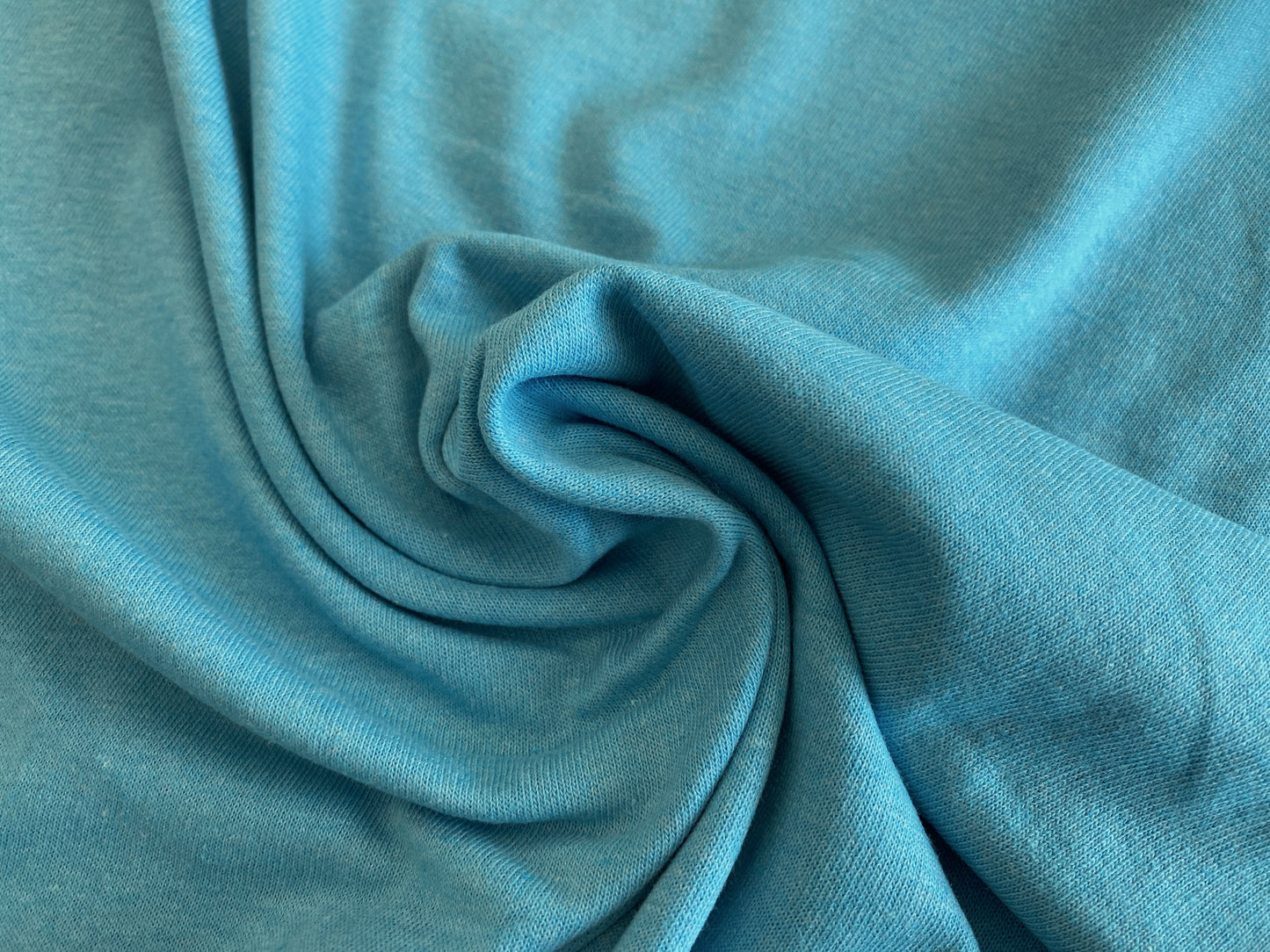 100% Cotton Jersey - Tubular - Turquoise