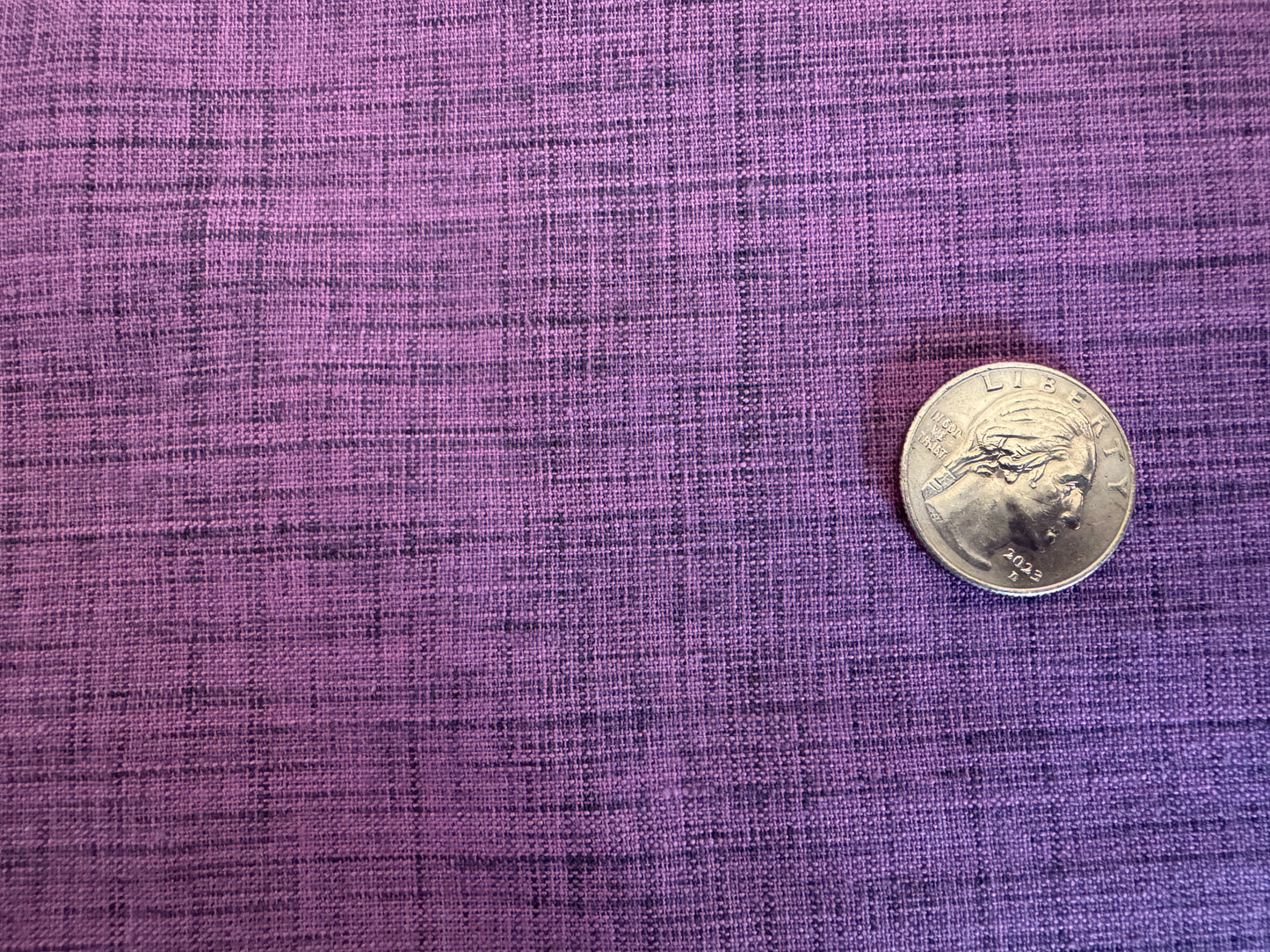 Grape Mousse Shot Cotton- Yarn-Dyed Dobby Weave - 100% Cotton