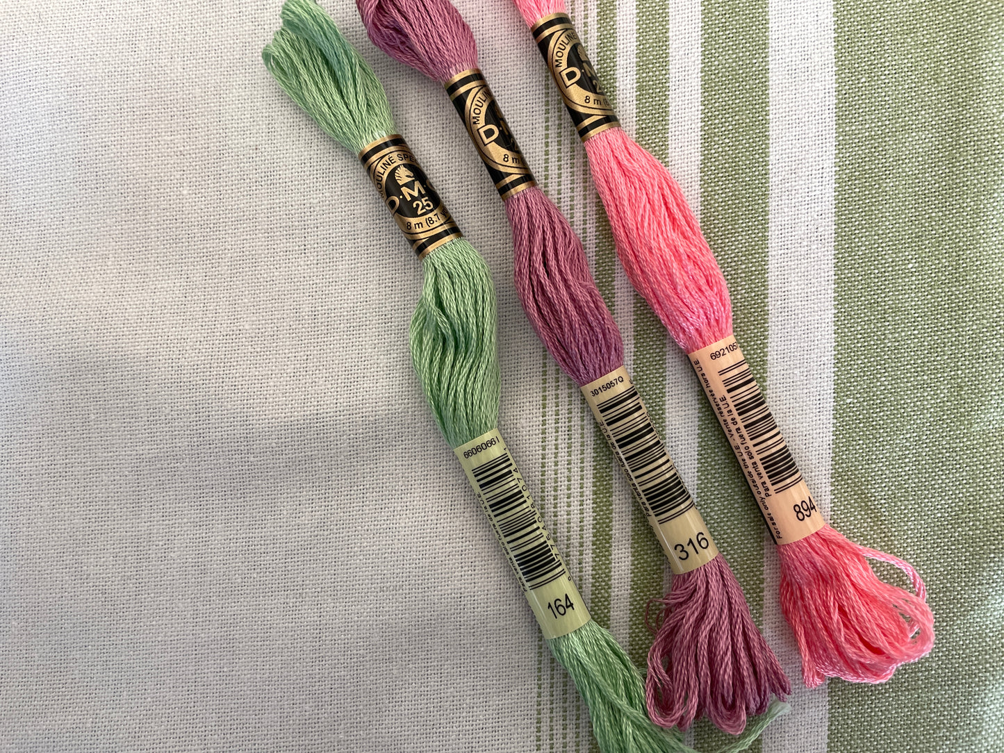 Embroidered Dish Towel Kit - FREE SHIPPING