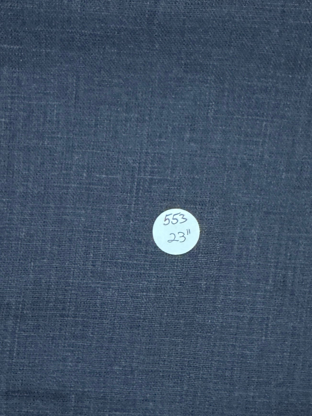 Remnant Linen 23 "Deep Indigo Blue" #553