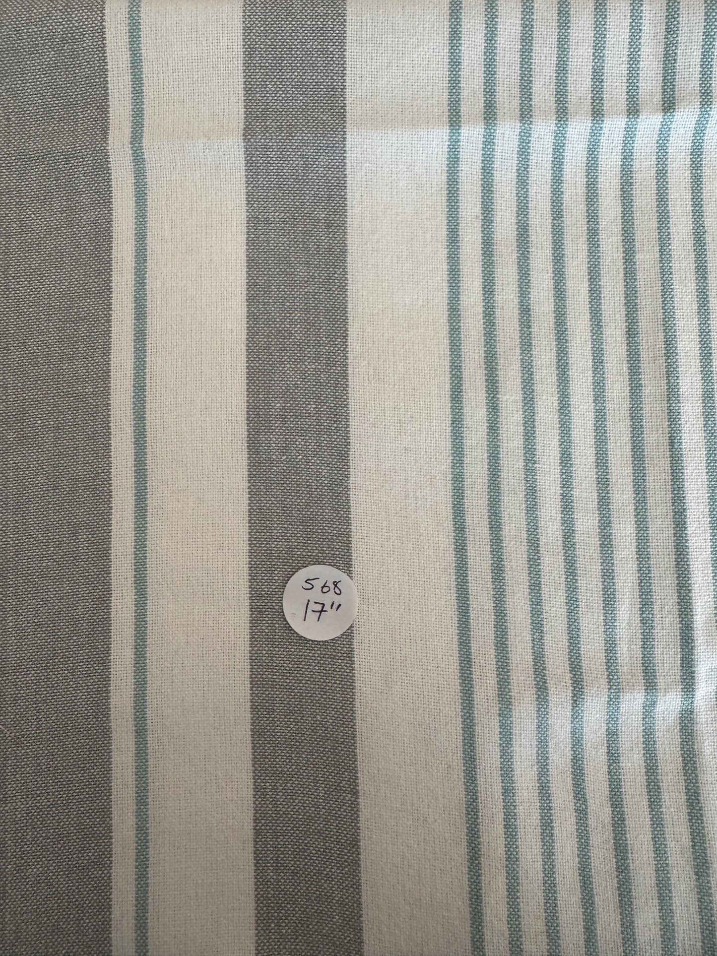 Remnant Cotton Toweling 17" #568