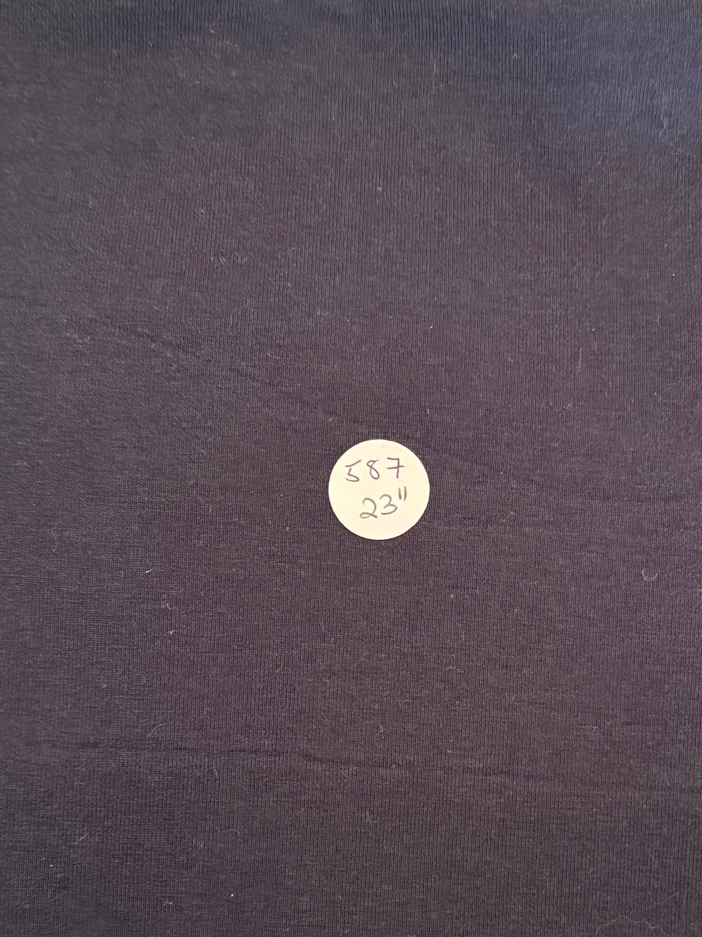 Remnant - Bargain Jersey Cotton/Spandex 95/5 23" #587