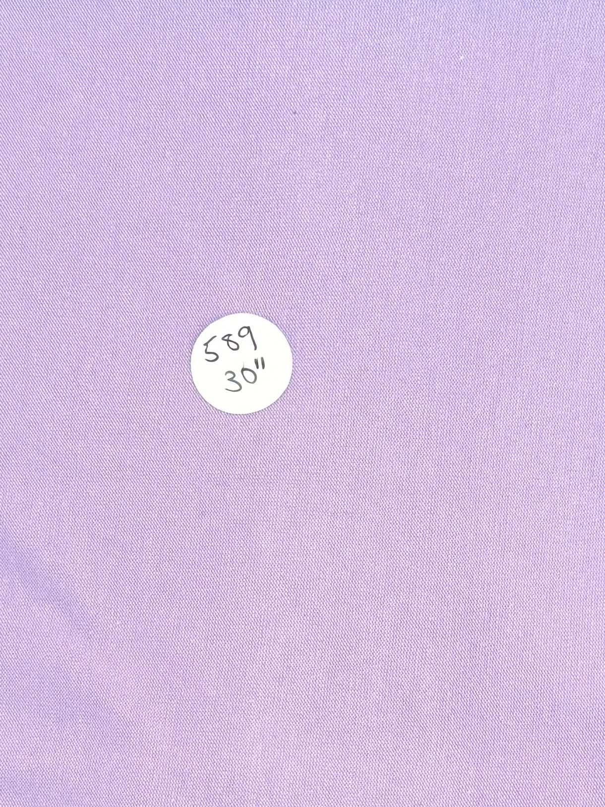 Remnant - Bargain Knit "Pale Lilac" 30" #589