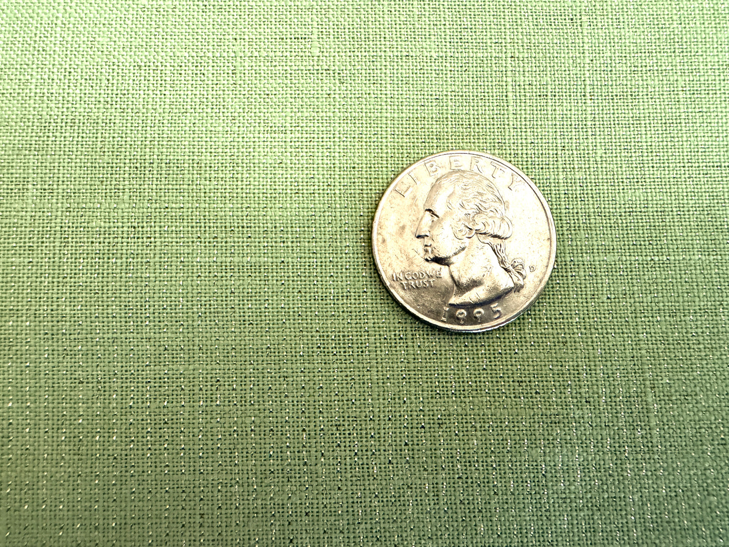 100% Linen with Tiny Lurex Thread - 4oz - Lemon-Lime & Gold