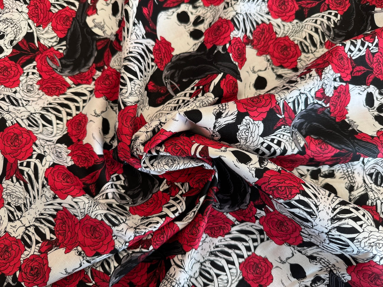 100% Cotton - Quilting Weight - Sweet Mortality