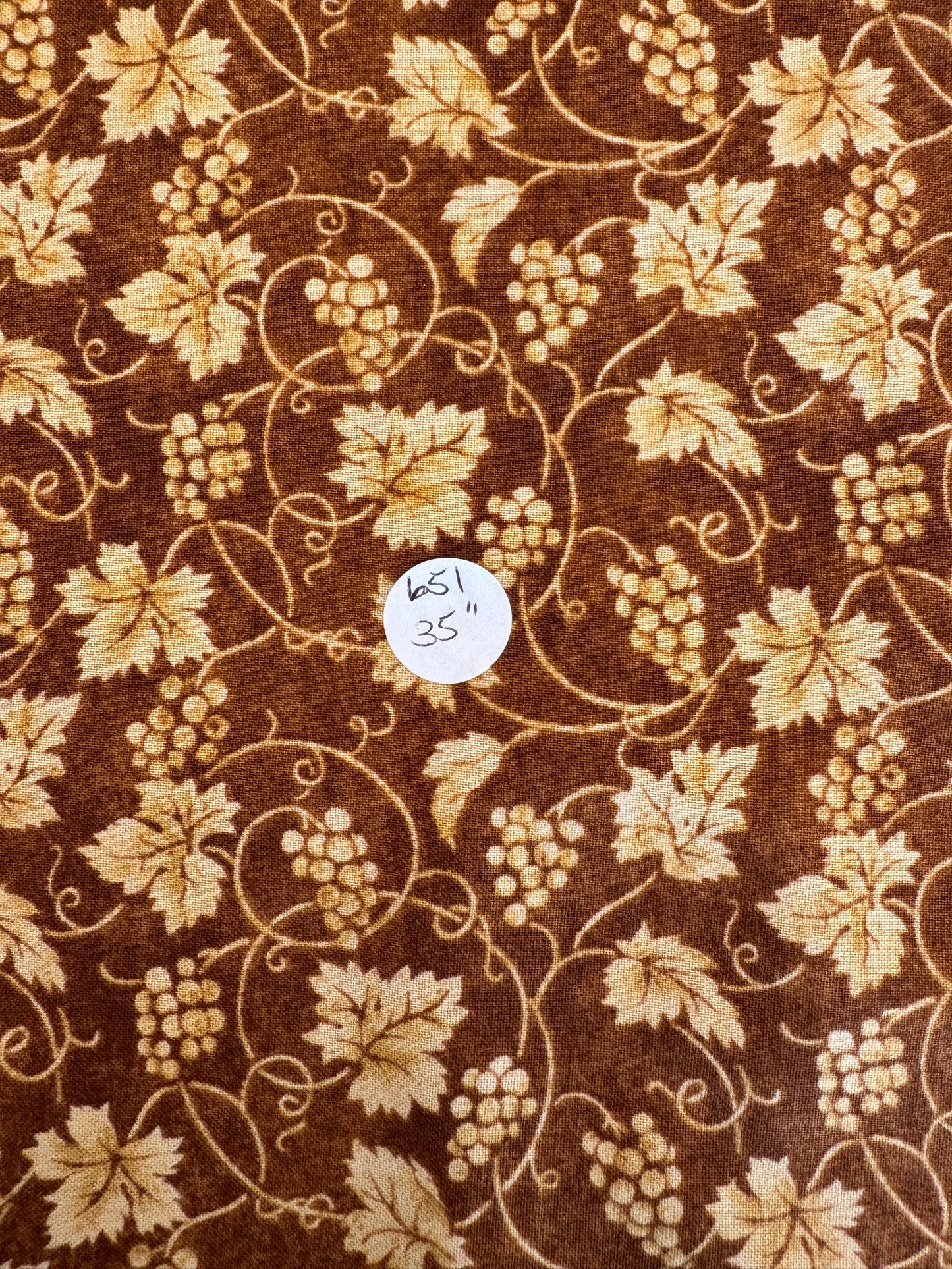 Remnant- Quilting Cotton - 35" #651