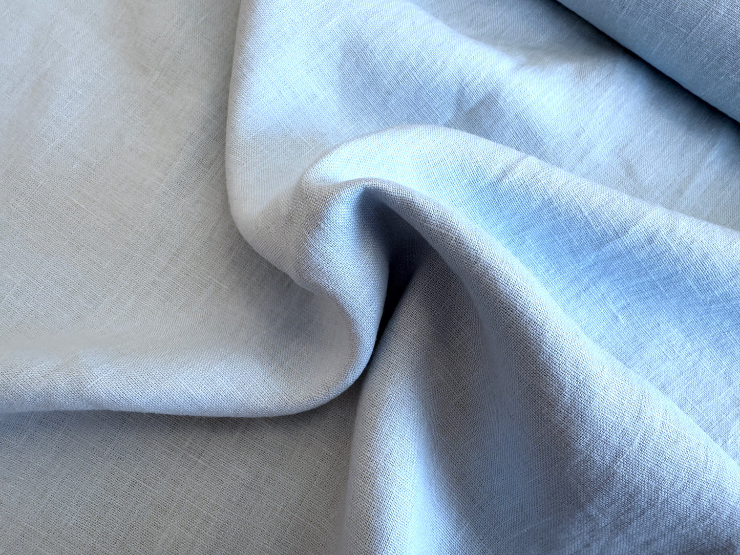 100% Linen - 4oz - Powder Blue