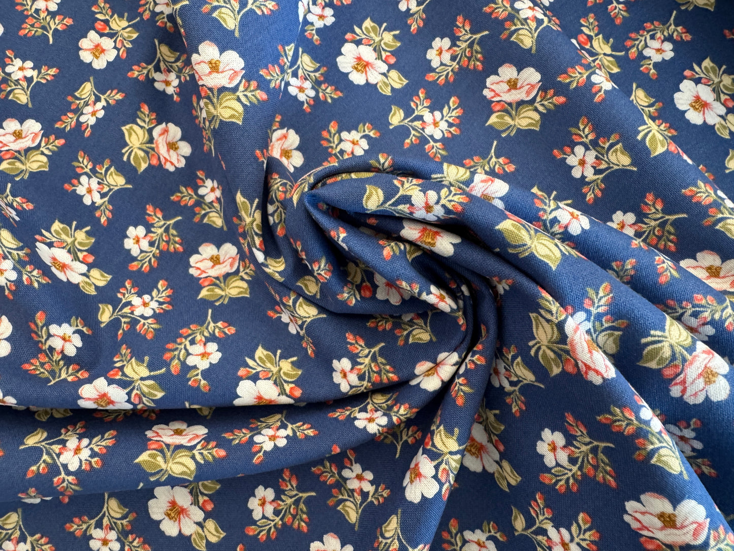 100% Cotton - Quilting Weight - V.E. Day Floral