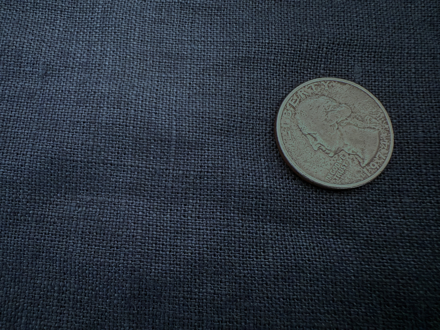 100% Linen - 5.5oz - Japanese Indigo Blue