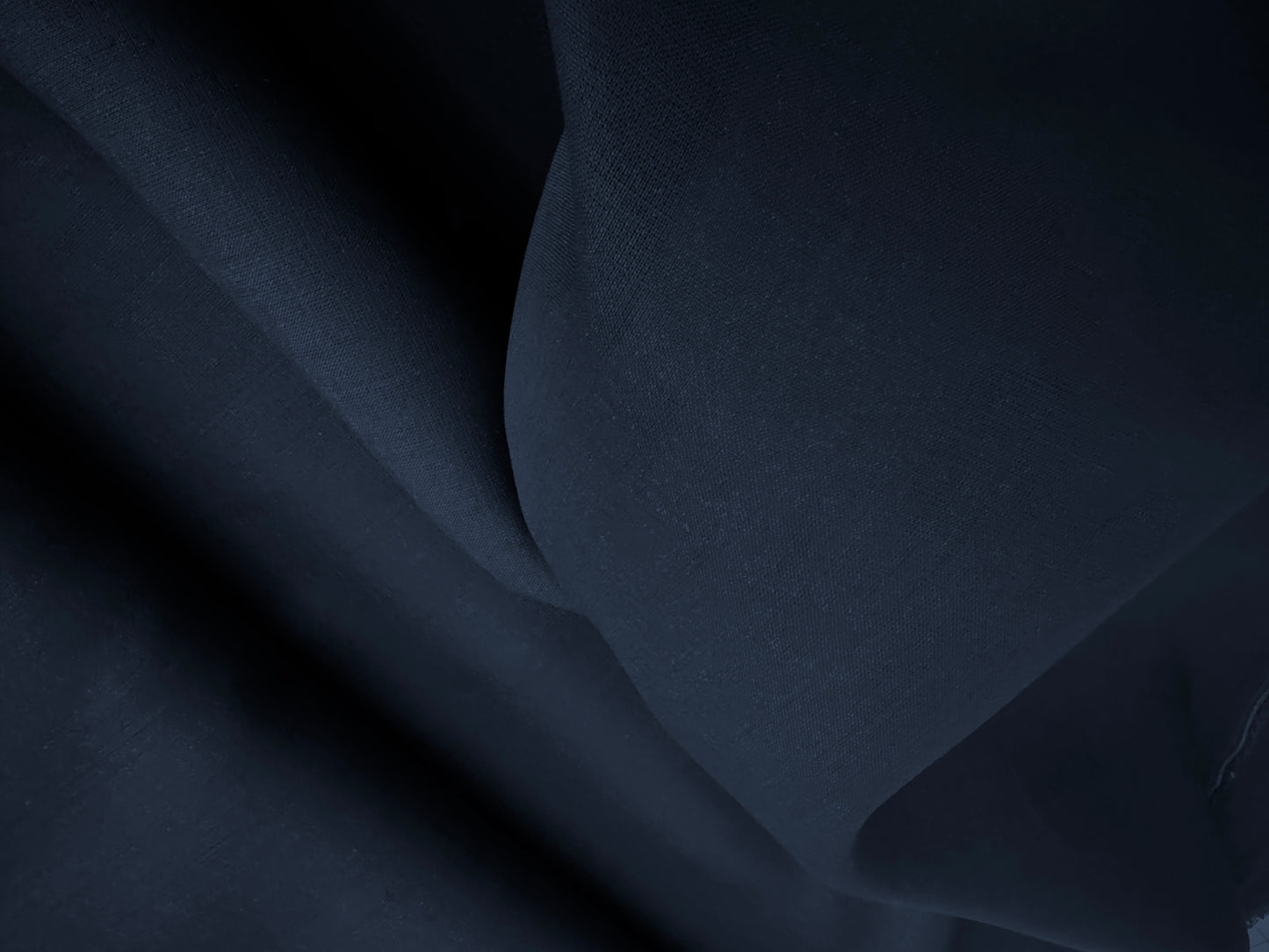 100% Linen - Soft Wash Finish - 4oz - Royal Navy