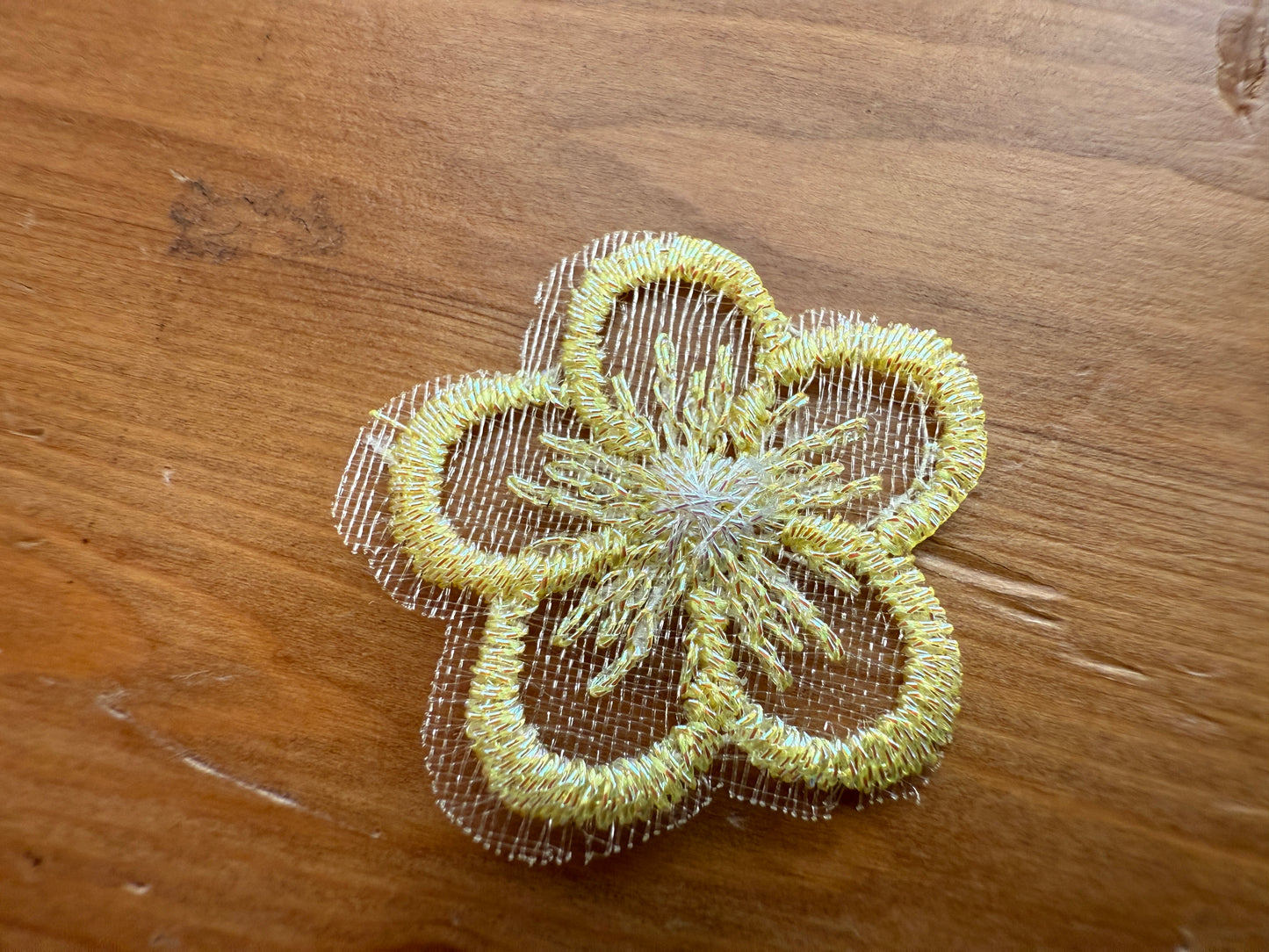 Embroidered Lace Appliqués - Three Styles - Lots of Colors!
