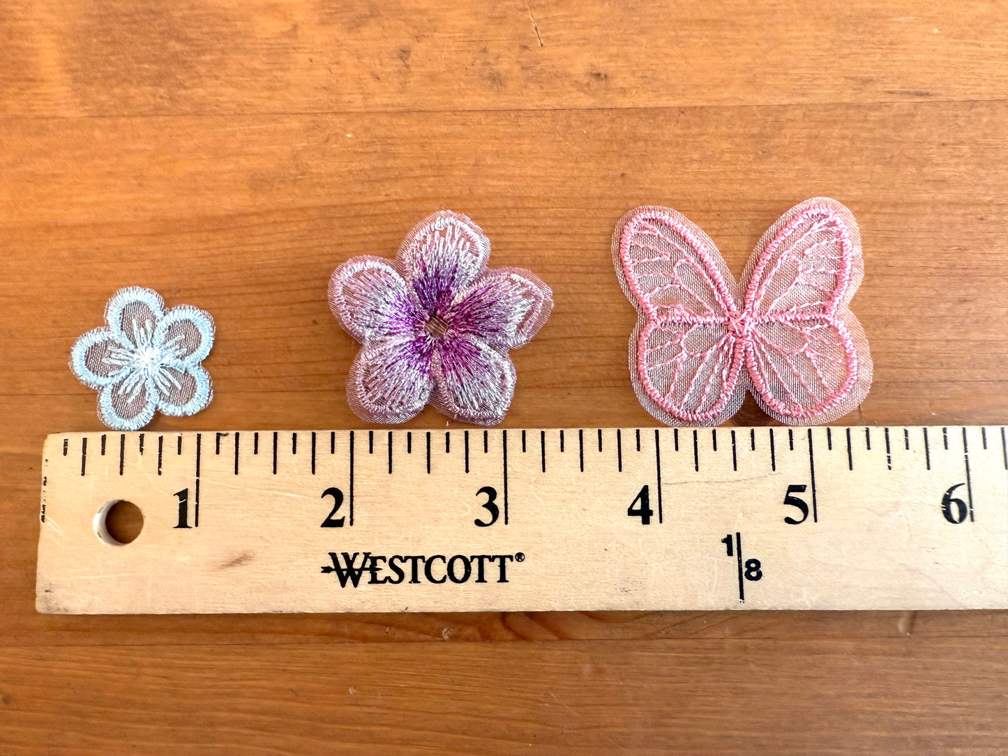 Embroidered Lace Appliqués - Three Styles - Lots of Colors!