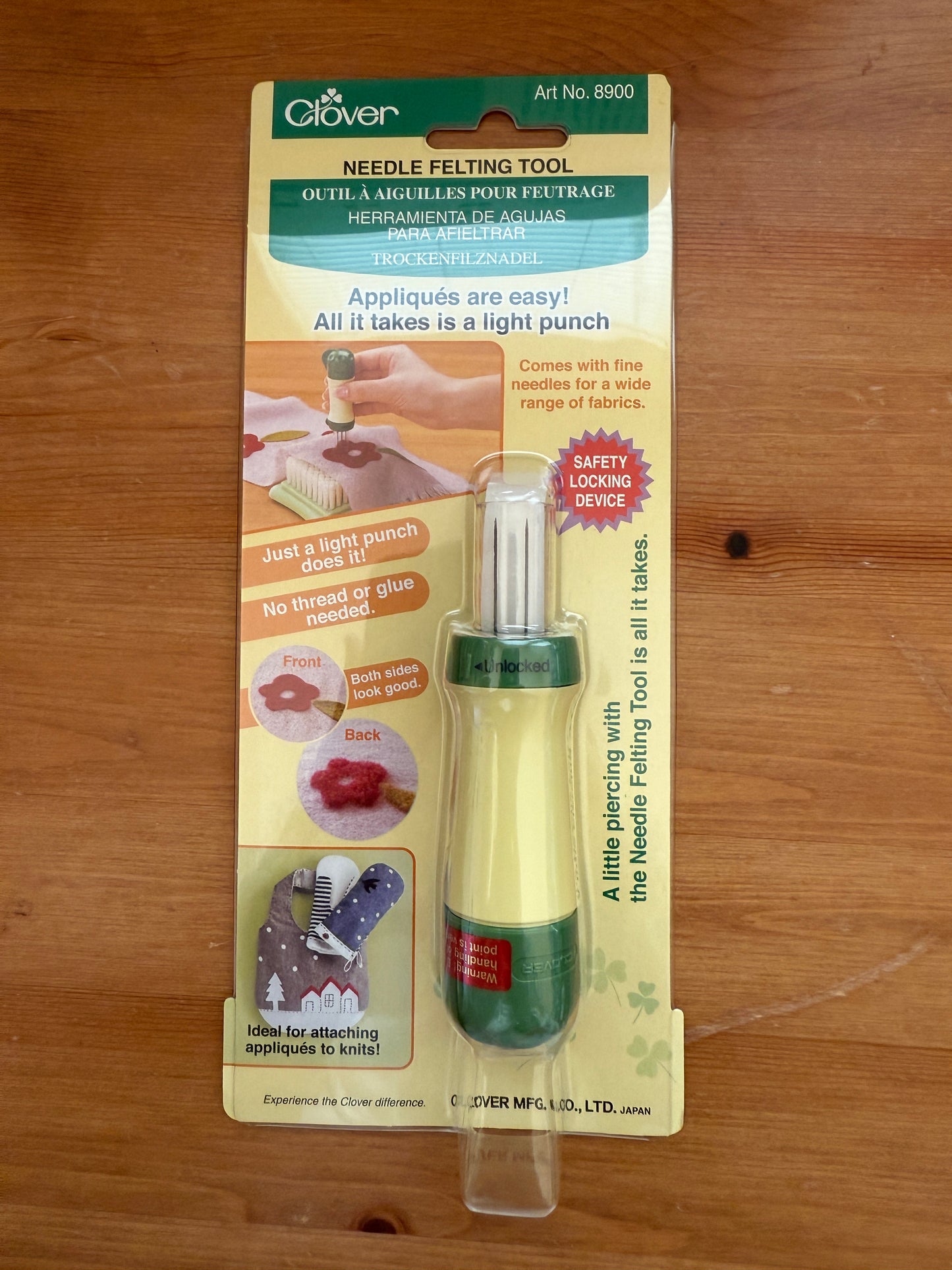 Needle Felting Tool - Up To Five Needles