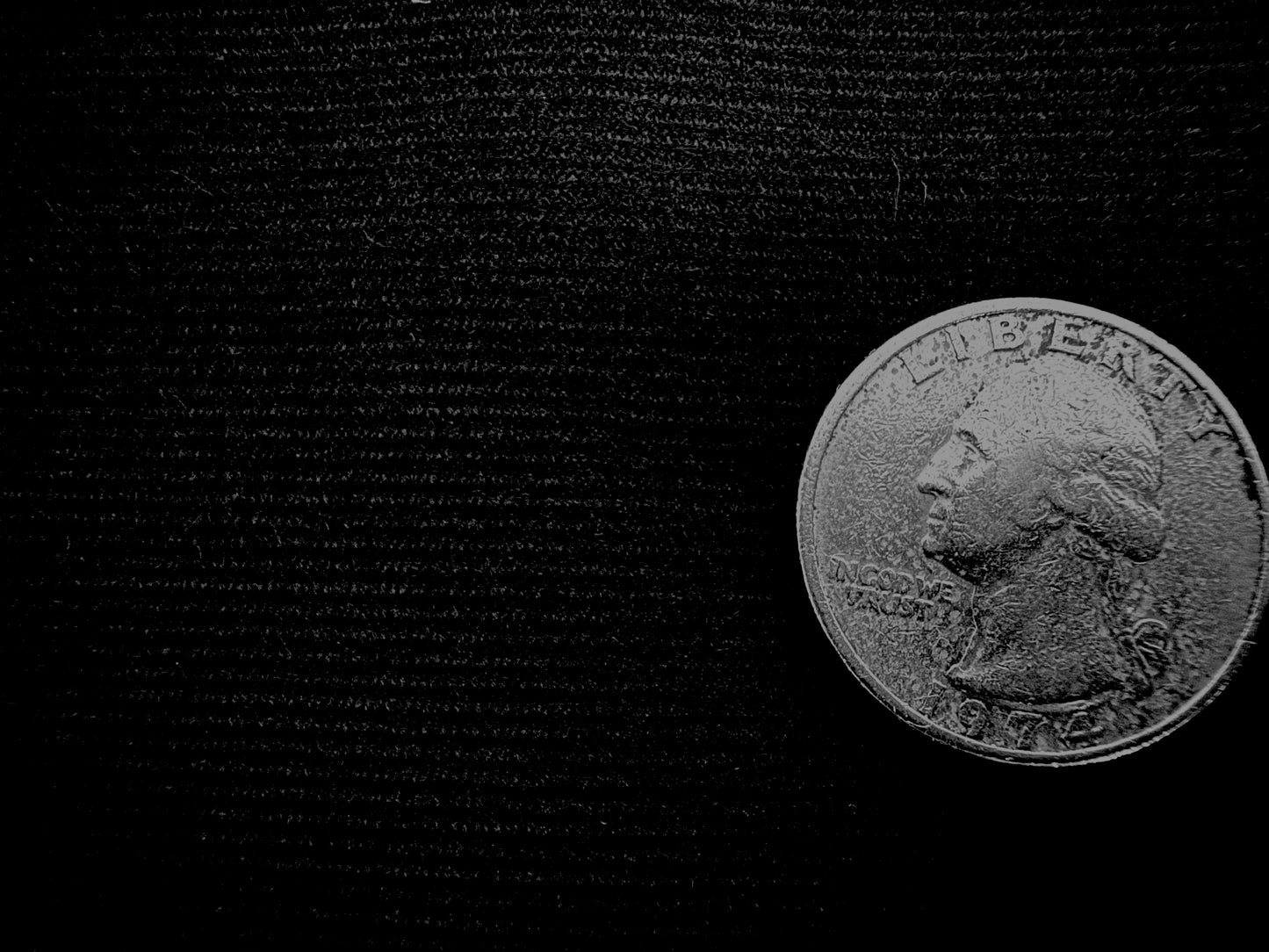 100% Cotton 21-Wale Corduroy - Blackest Black