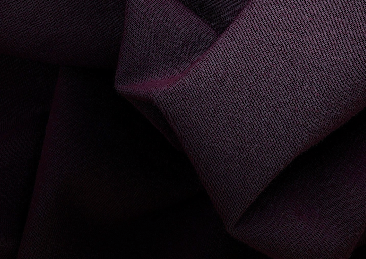 BARGAIN Cotton/Lycra Jersey - Aubergine