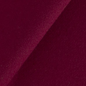 100% Wool Coating - Merlot