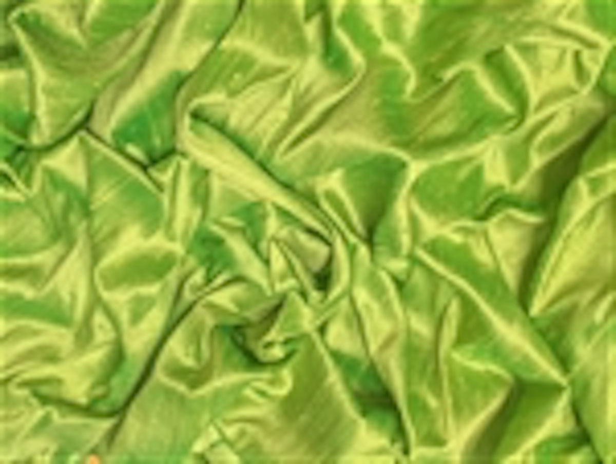 Silk Dupioni - Hand Made - Mint Julep