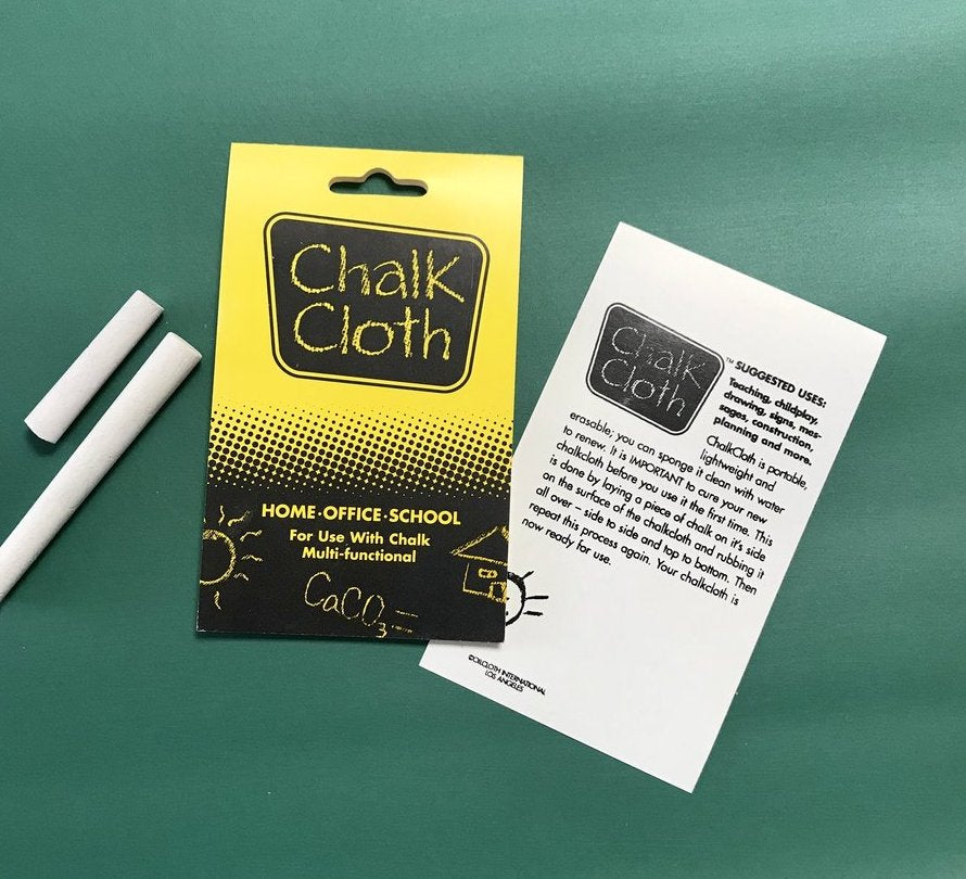 Oil Cloth - Chalk Board