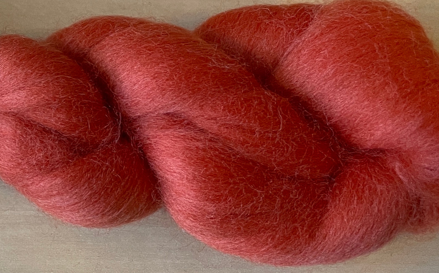 100% Merino Wool Roving - Cinnamon