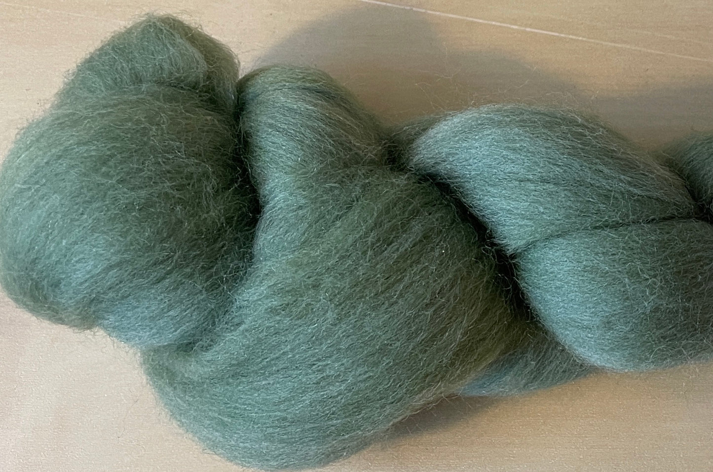 100% Merino Wool Roving - Garden Ivy