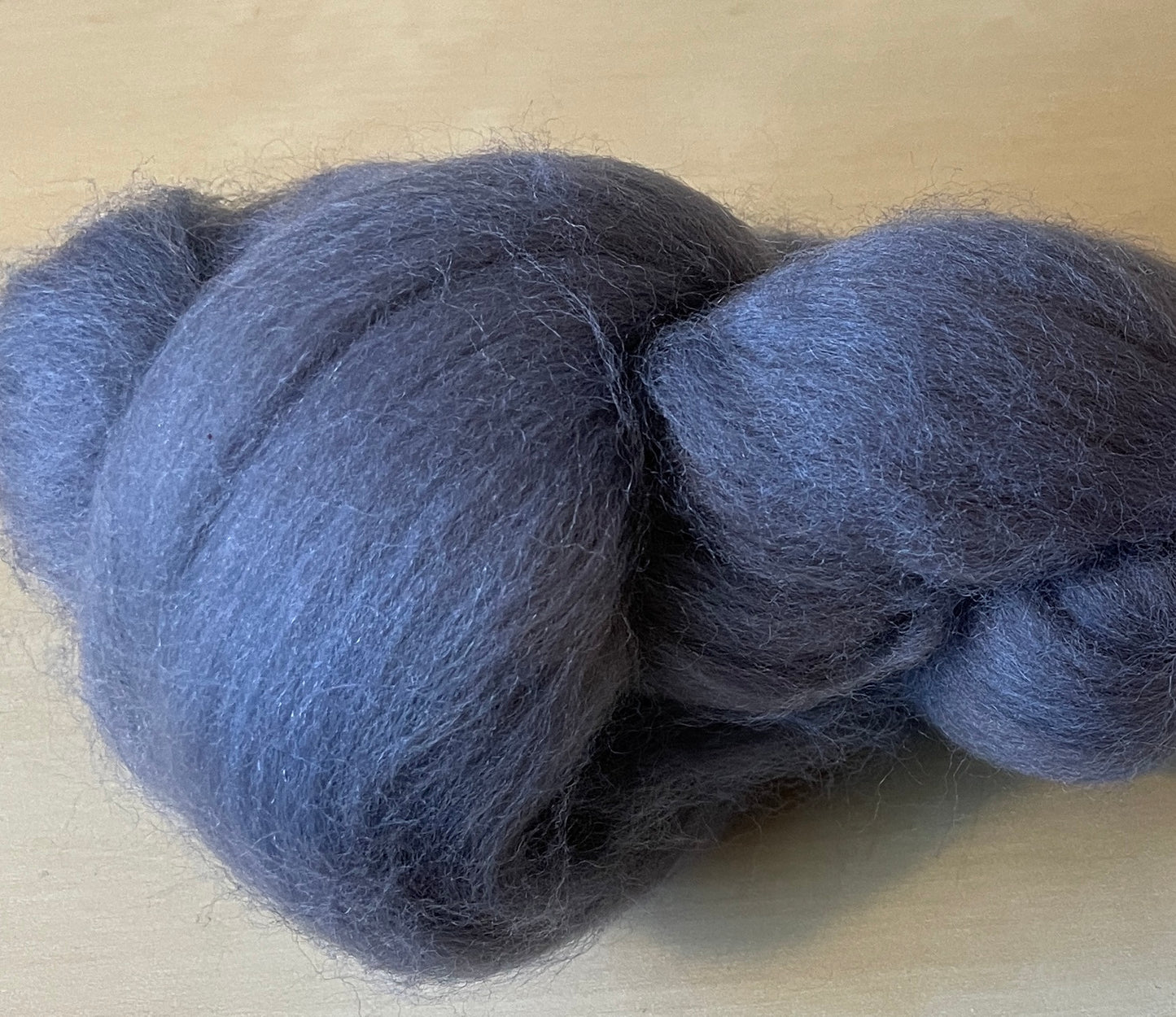 100% Merino Wool Roving - Granite