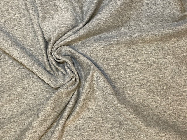 BARGAIN Cotton/Lycra Jersey - Heather Gray