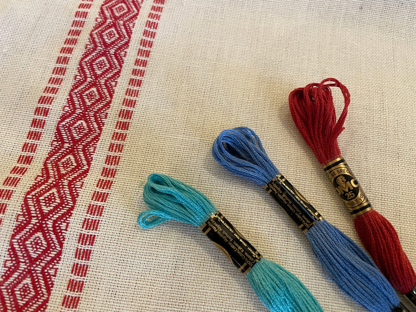 Embroidered Dish Towel Kit - FREE SHIPPING