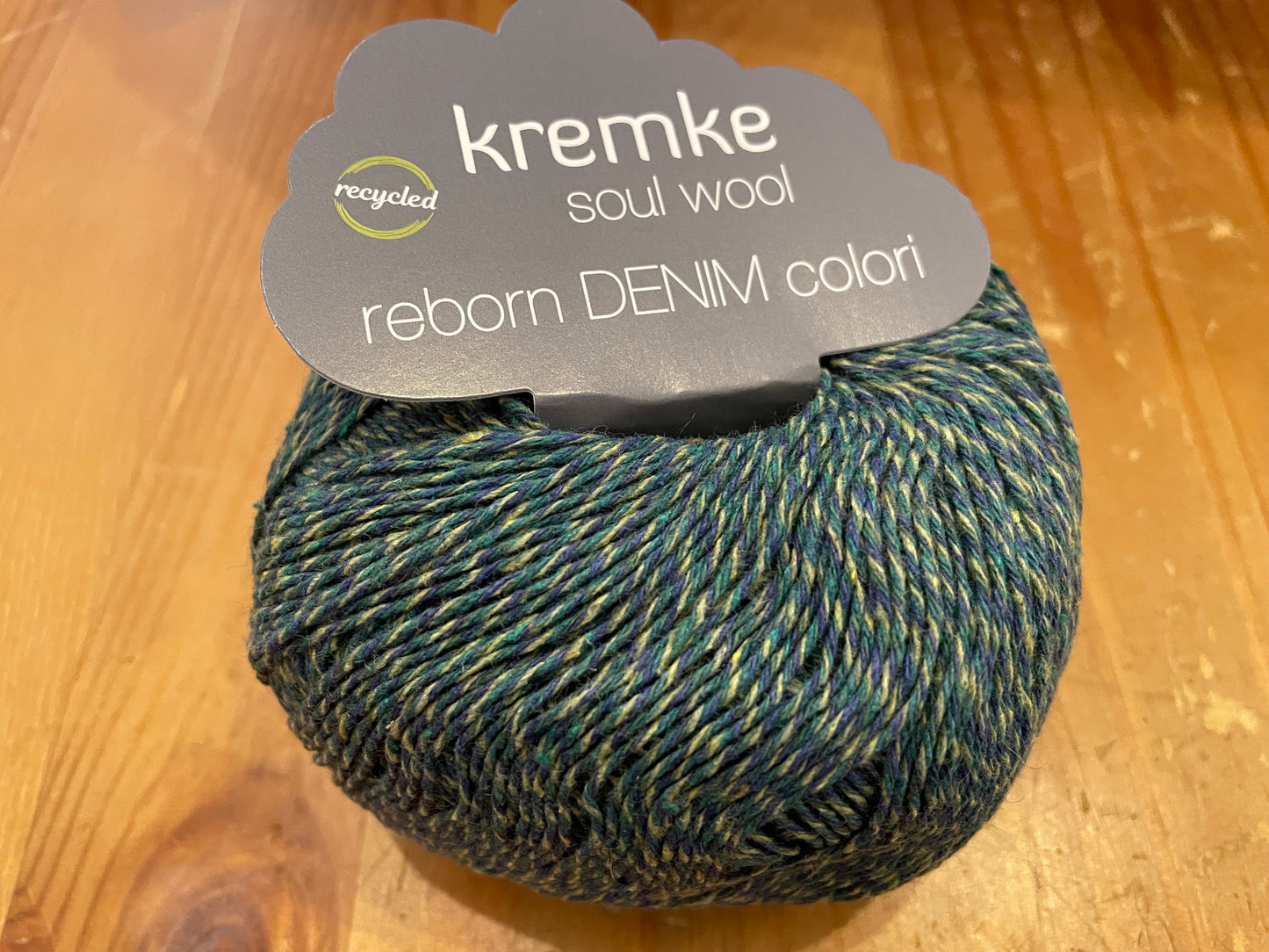 Reborn Yarn - Recycled Denim - Sport Weight - 4 Colors