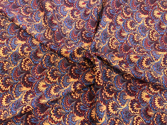100% Cotton - Quilting Weight - Bargello Fans