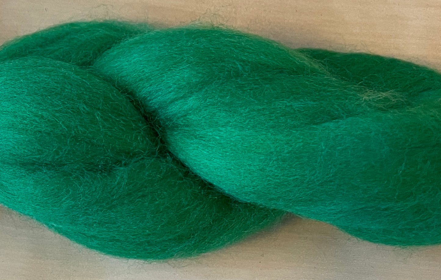 100% Merino Wool Roving - Kelly