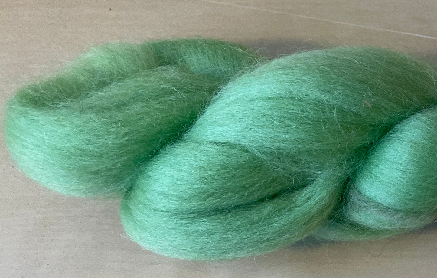 100% Merino Wool Roving - Leaf