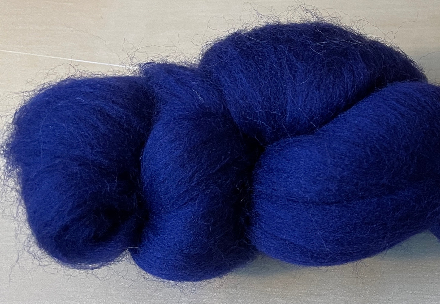 100% Merino Wool Roving - Navy