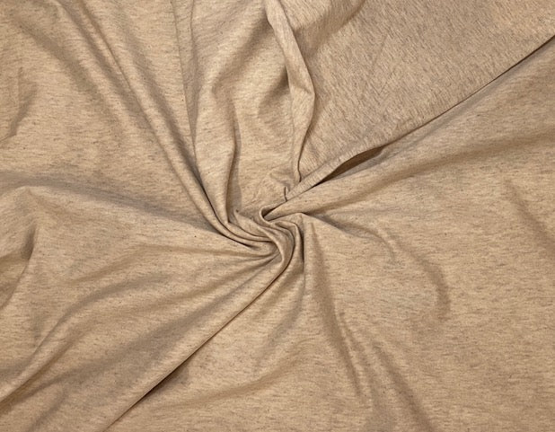 BARGAIN Cotton/Lycra Jersey - Oatmeal Heather