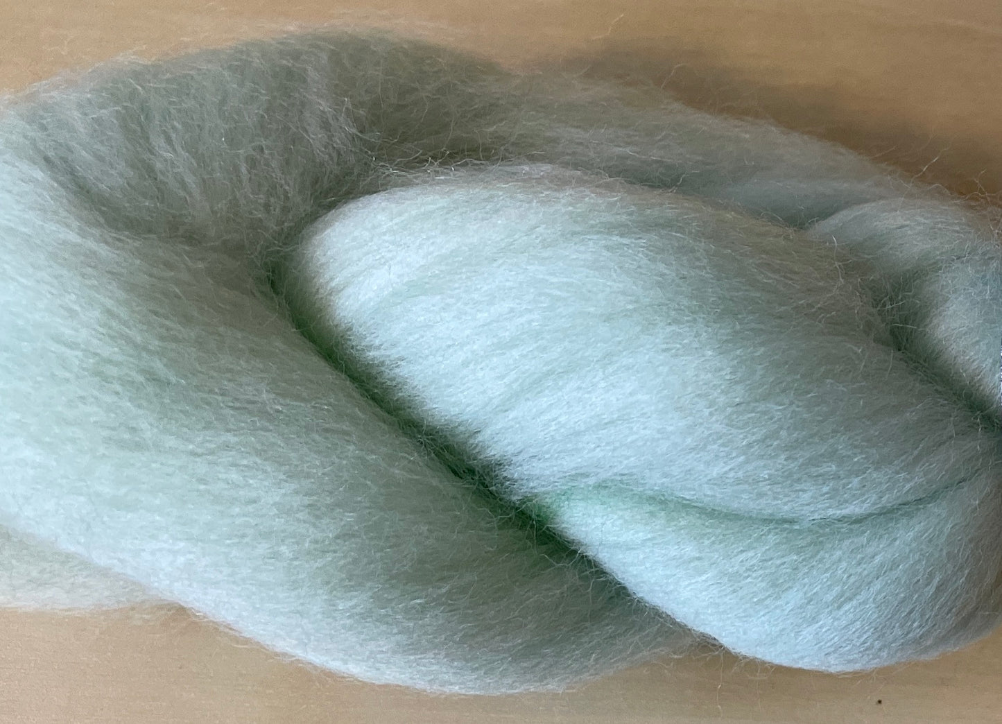 100% Merino Wool Roving - Peppermint