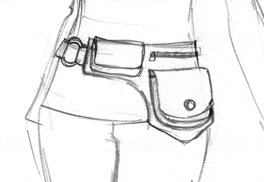 Safari Belt Pattern - HARD COPY OR DIGITAL DOWNLOAD - NOTIONS KIT
