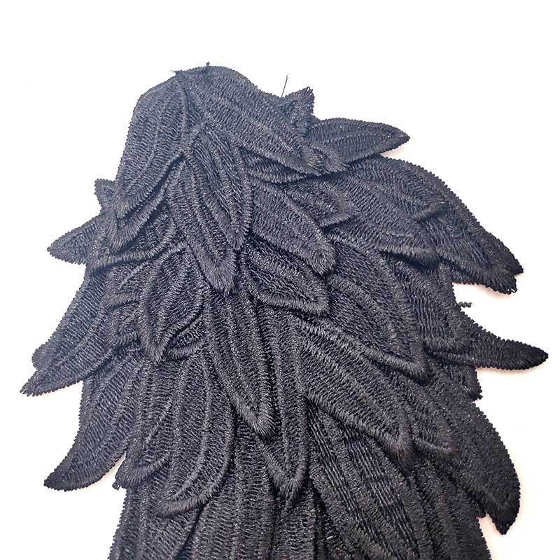 Lace Wings for Your Top, Dress, Jacket, or Sweater - Black or White