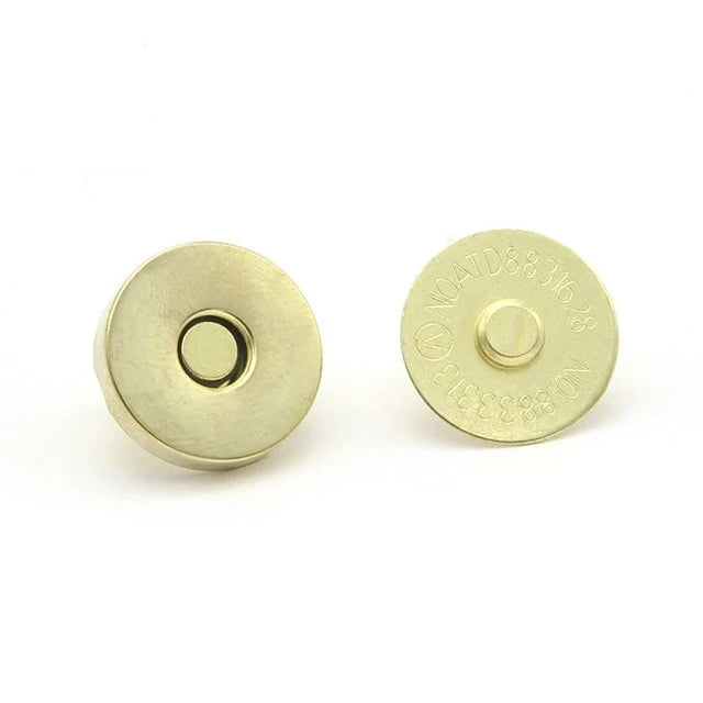 Magnet Snaps - 14 or 18mm - Silver, Gold, Bronze, or Gunmetal Black