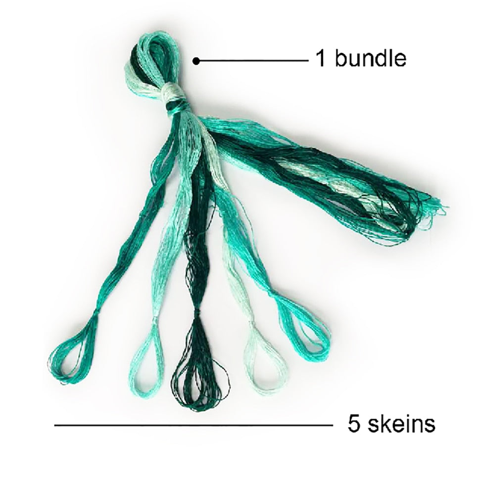 100% Silk Embroidery Thread - Multi Skein Value Pack – Eureka Fabrics