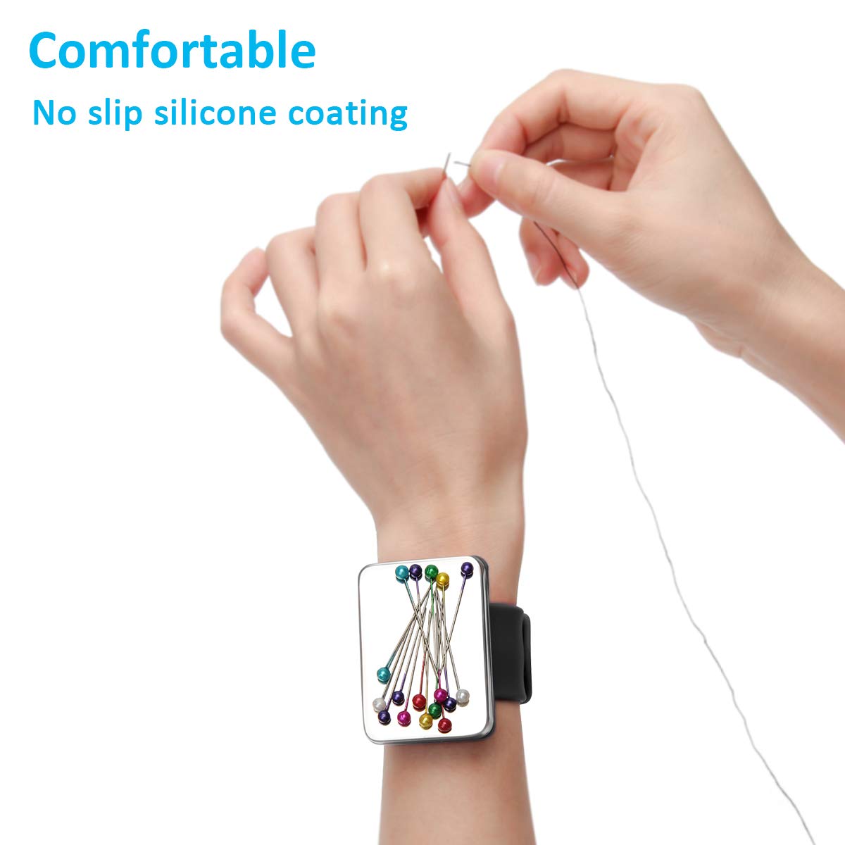 Magnetic Wristband Pincushion