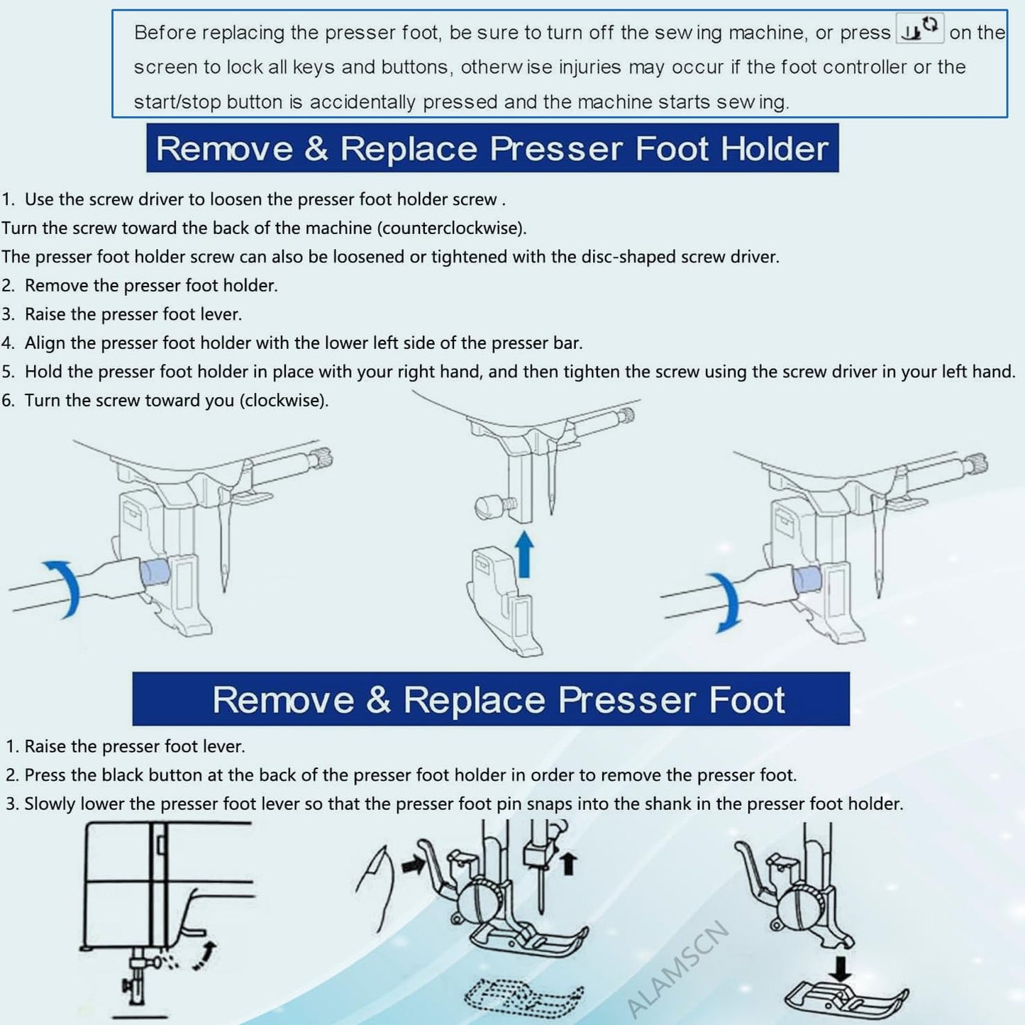 All The Presser Feet You Will Ever Need - Low Shank