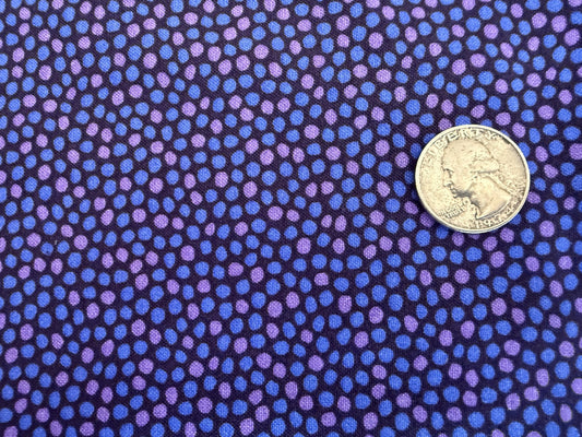 100% Cotton - Quilting Weight -  Sawai Jai Singh - Purple Mosaic