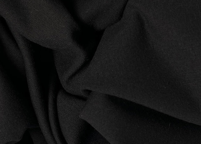 Cotton/Lycra French Terry - Classic Black