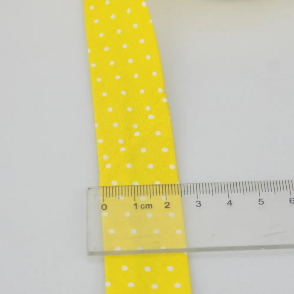 3/4" (20mm) Wide Single Fold Cotton Bias Tape