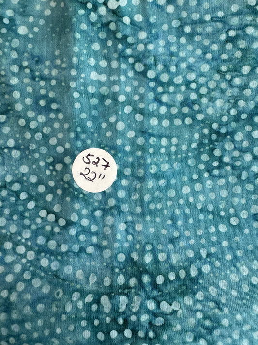 Remnant Cotton Batik "Pond Ripples"  22" #527