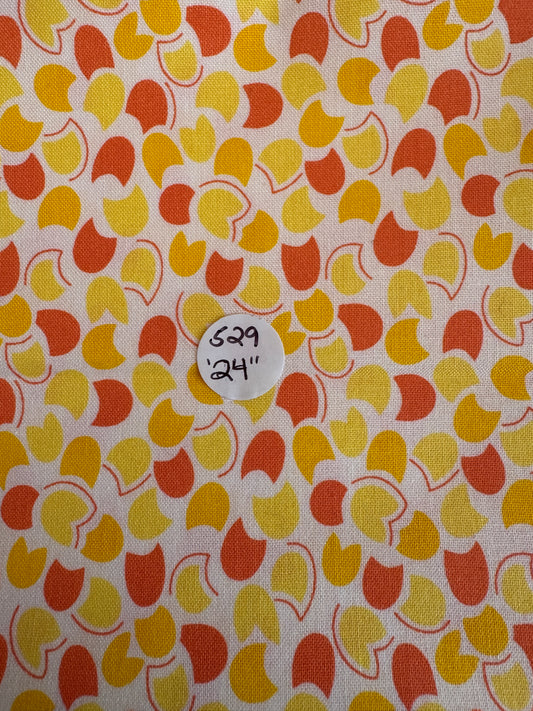 Remnant Quilting Cotton  24" #529