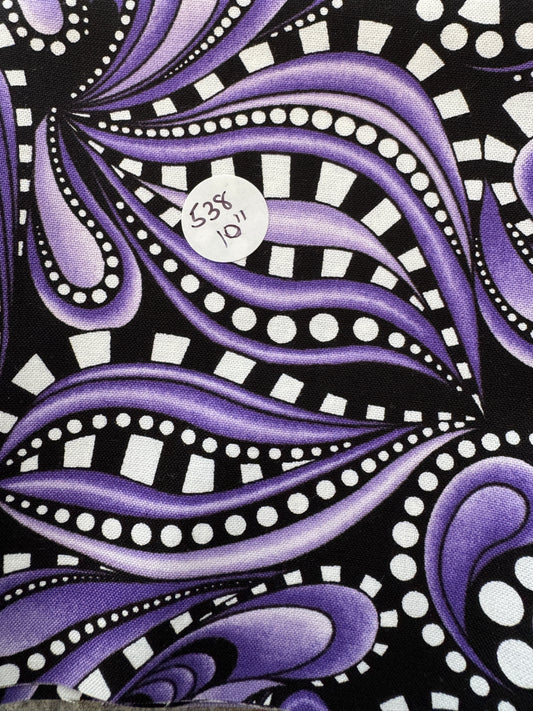 Remnant Quilting Cotton  10" #538