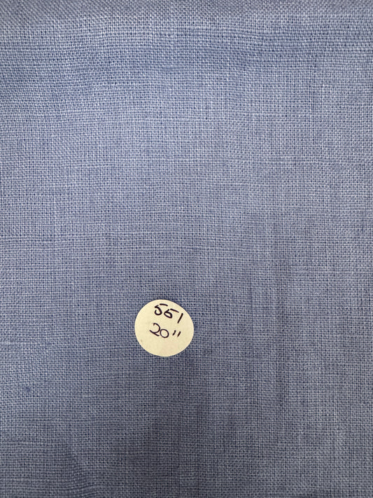 Remnant Linen  20" "Blue Lilac" #551