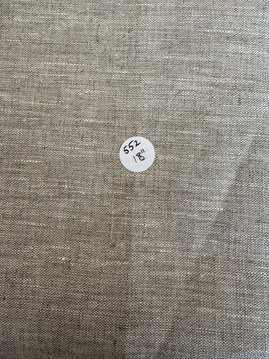 Remnant Linen  18" "Natural"  #552